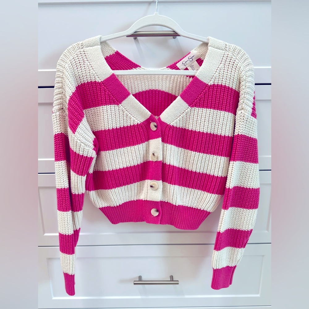 Jessica Simpson juniors button cardigan